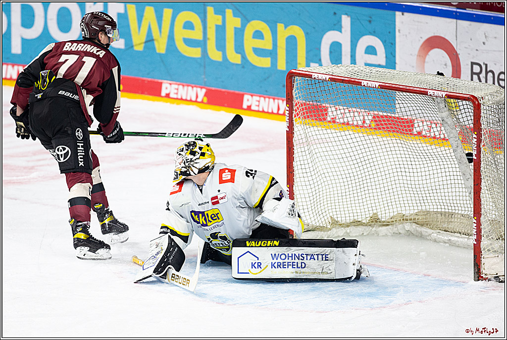 PENNY DEL;  Koelner Haie - Krefeld Pinguine; Koeln, 24.02.2021